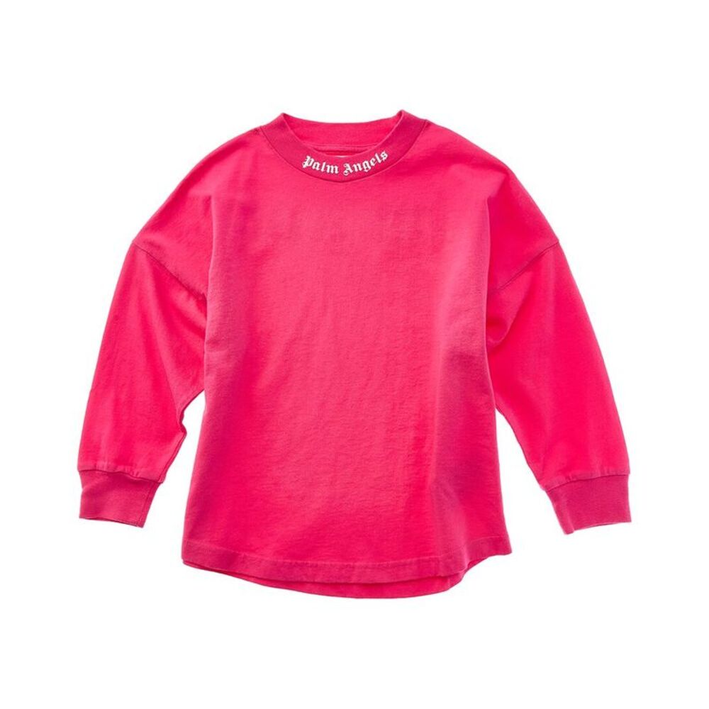 Palm Angels Girls Classic Overlogo T-Shirt, Pink